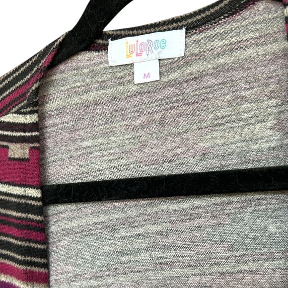 Lularoe Women's Purple Southwest Aztec Sarah Duster Size Medium - Picture 4 of 6